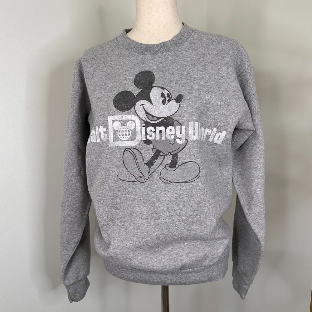 Walt Disney World Mickey Mouse Heather Grey Sweatshirt